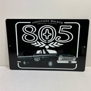 COPY - 805 Firestone Walker Brewing truck logo beer sign